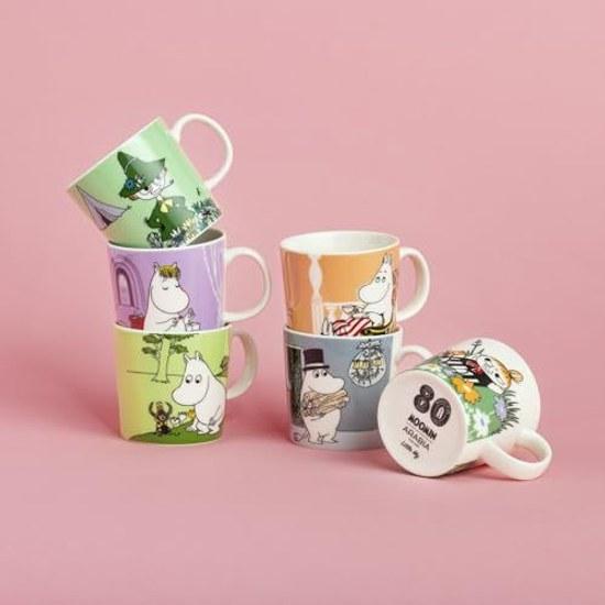 Tazza Arabia Moomin Classica 80° Anniversario Signorina Mumin 0.3L