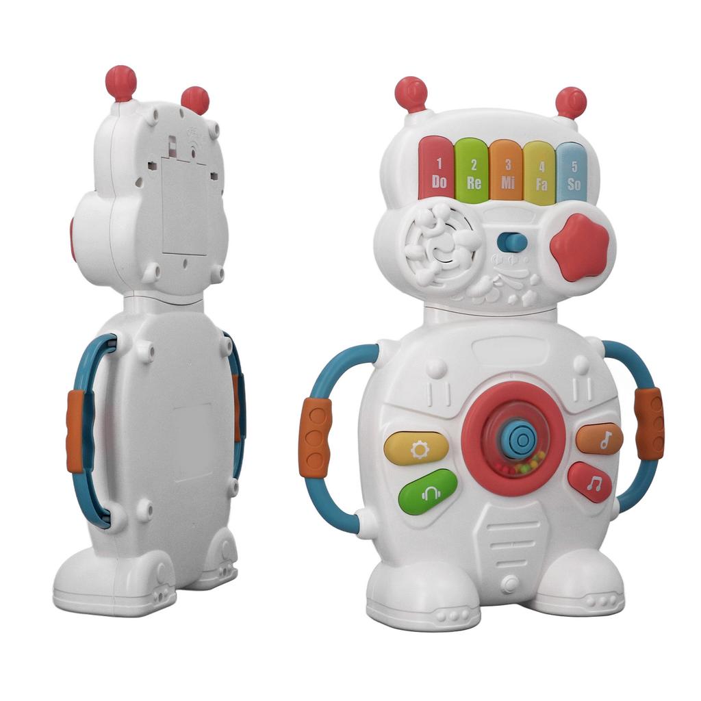 Musical Robot Piano Toy Three Playing Modes Kids Early Education Musical Instruments