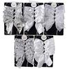 Boucles - Non Disponible - Décoration Noël - Polyester Argent - 3,8 Cm X 11,4 Cm - Mixte