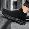 Autumn and winter suede sneakers men's and women's velvet platform casual shoes couple warm cotton shoes short boots spot