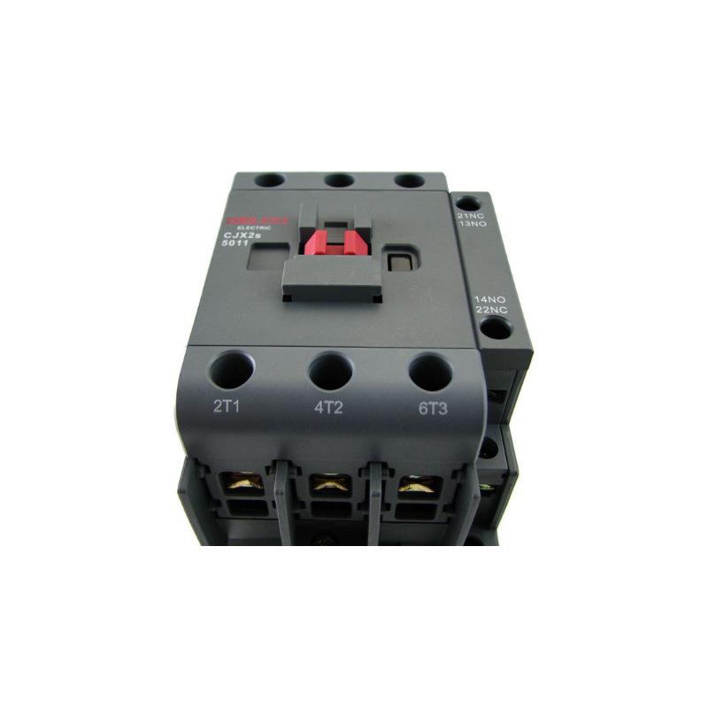 Delixi AC Contactor with Thickened Silver Contacts and Copper Coil CJX2s-8011