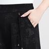 Middle Aged and Elderly Women's Wide Leg Pants Summer Loose Chinese Style Pants Retro Printed Skirt Pants