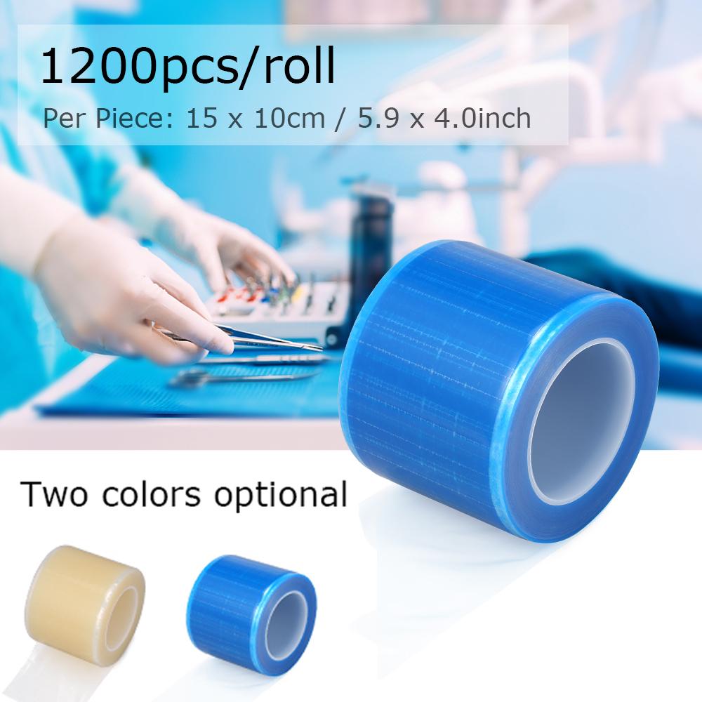 

Пленка Пластиковая оральная изоляционная мембрана Одноразовая стоматологическая защитная пленка ПЭ пленка Барьерная лента синий