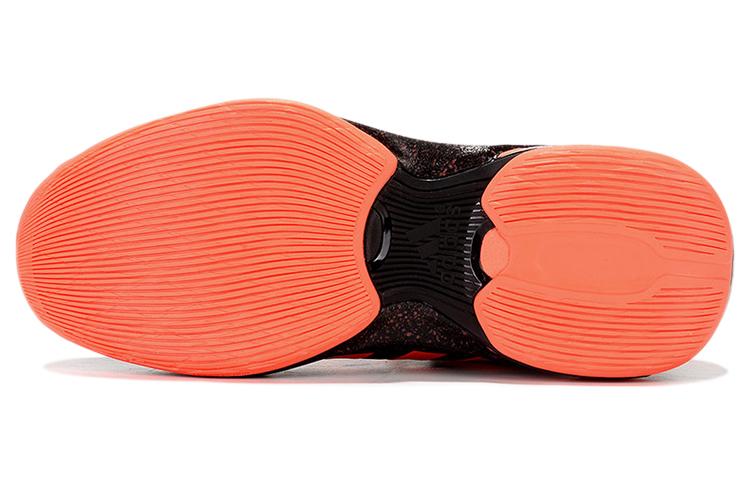Adidas Crazy Speed Abrasion Resistant Low top Vintage Basketball Shoes Men's Black Pink AQ7616