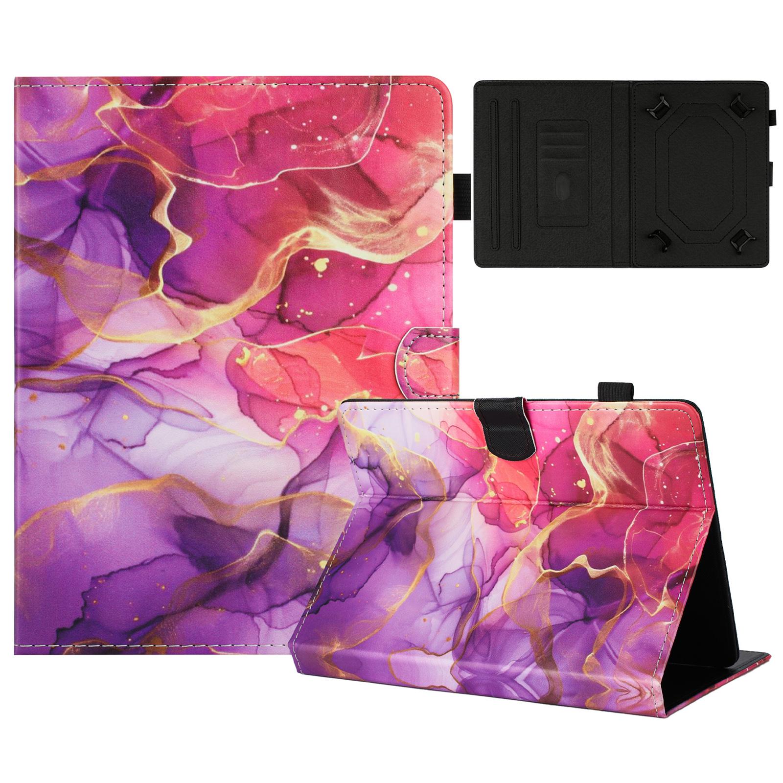 

Universal 8-inch Tablet Case Pattern Leather Cover with Auto Sleep/Wake, Card Holder A