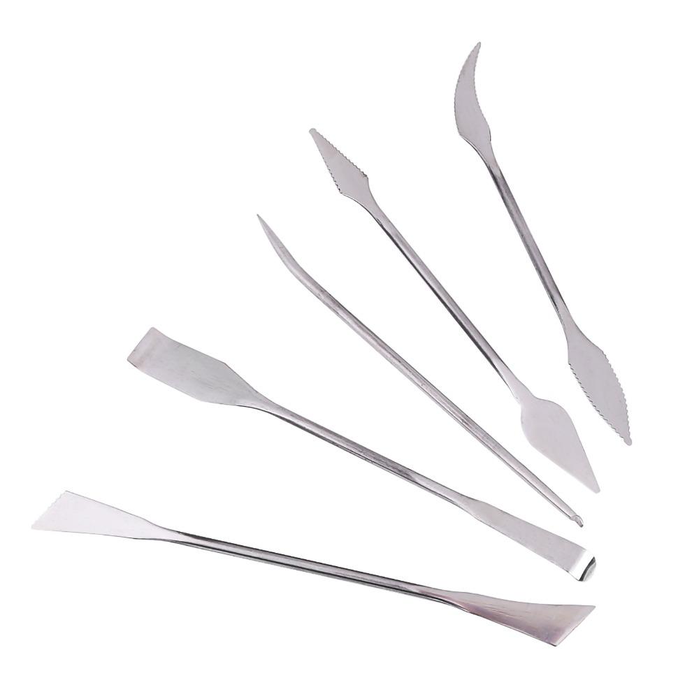 5pcs Double Ended Wax Carving Tools 5Pcs Set Clay Sculpting Tools Sculpture Tools  Clay Sculpting