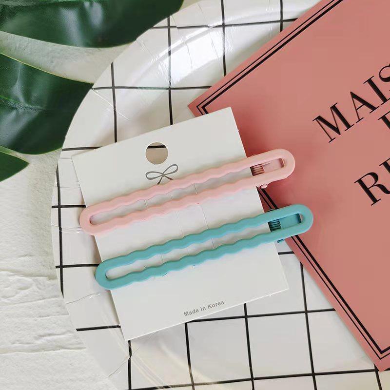 Clipsuri de păr mate Spot Morandi: Clipsuri Duckbill și agrafe Bobby pentru fete în culori macaron