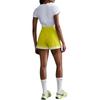 Nike Logo Built-In Shorts Casual Skirt Women Bottoms Yellow HF6449-344