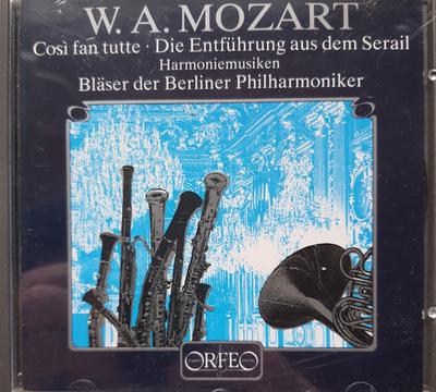 CD BERLIN PHILHARMONIC  Cosi Fan Tutte C260931A ORFEO 1993 Germany Classical Used