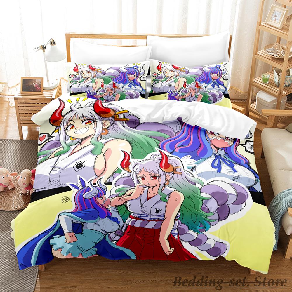 New Ulti Anime Bedding Set Single Twin Full Queen King Size Bed Set Adult Kid Bedroom Duvetcover Sets Anime Parure De Lit Bed