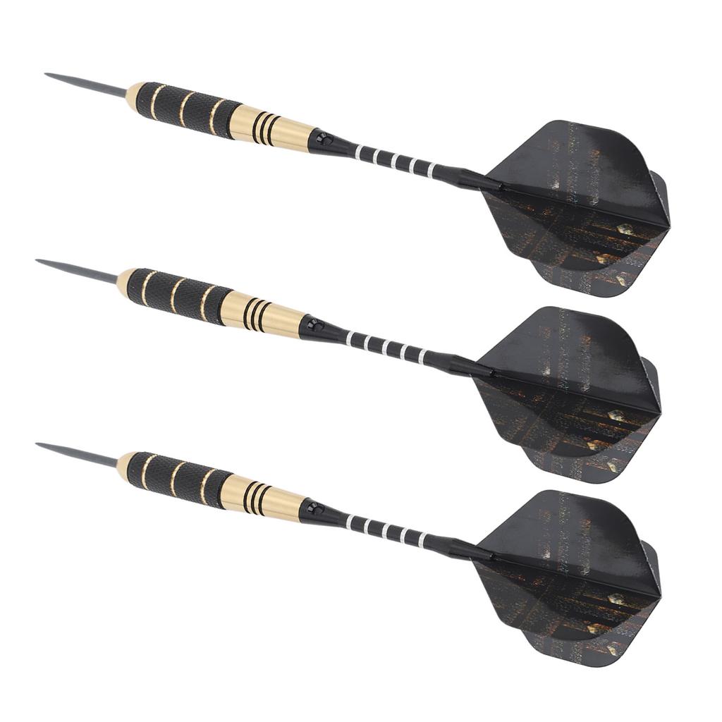 Darts Set Metal Tip Iron Aluminium Anti Slip Pattern Professional Metal Darts with Carrying Case for Beginners Sports