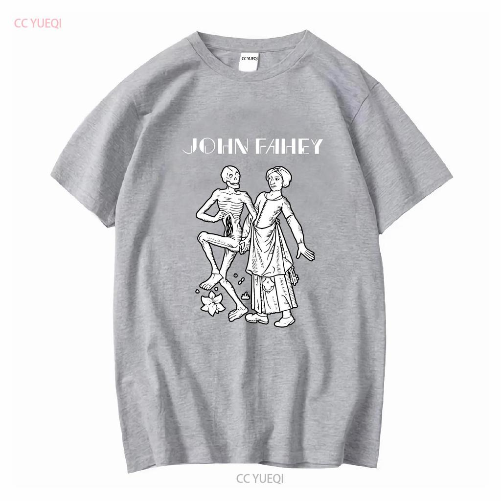 Pamatuji si Slepého Joea Smrt Johna Faheye Vintage Tričko Steel Guitar Rag Folková Hudba vintage Vyprané Měkké Mírně značkové oblečení