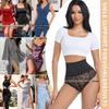 Spitzen High Waist Bauchkontrolle Formende Slips: Übergröße, Po-Lifting & Taillenformer