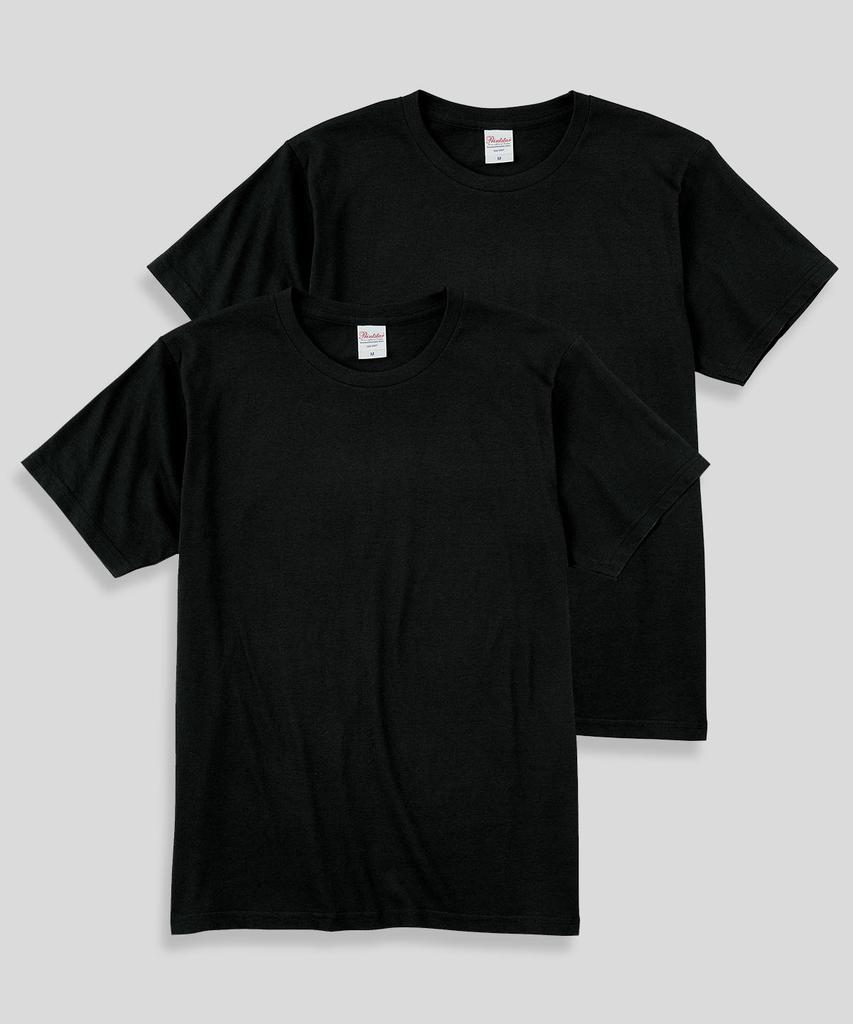 Peulinteuseuta [2Pack] 20-Count Basic Plain Standard Short Sleeve T-Shirt