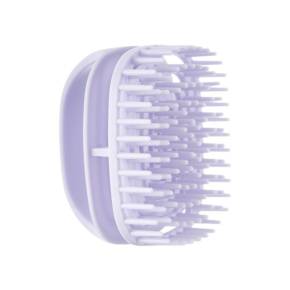 Silicone Scalp Massager Shampoo Brush Soft Silicone Brush For Hair Cleaning Dandruff Removal Wet Dry Bath Shower Brush Home Tool