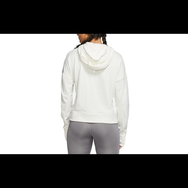 Nike Sweatshirts Women's White Hooded Moderate Mock Two Piece CJ0584-133