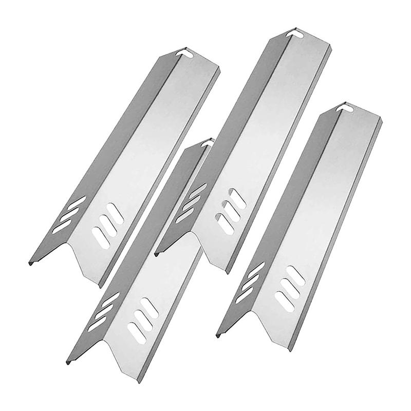 Buenas-4 Piezas Placas de Calor Accesorios para Parrilla Para Piezas de Parrilla Expertas Carpas de Calor Quemador de Parrilla Piezas de Parrilla