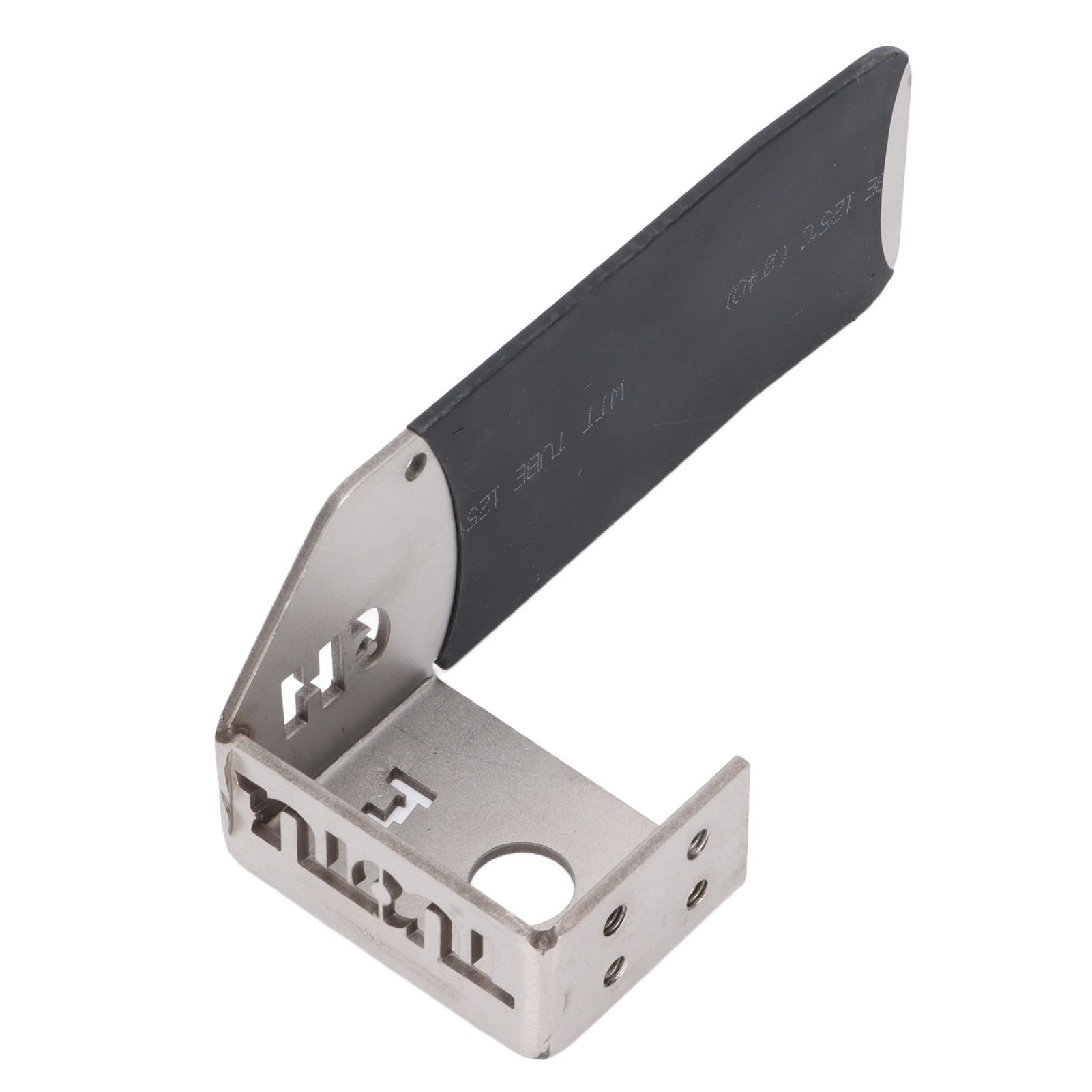 

Кронштейн антенны из нержавеющей стали, зажим для края карты, регулируемая высота для автомобиля, противоугонный кронштейн антенны серебряный