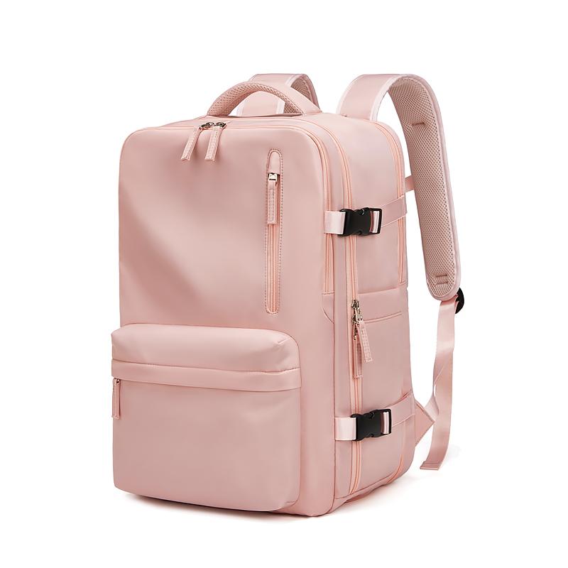 Women Travel Backpack 16 Inch Girl Expanded 39L USB Charging Business Laptop Backpack with Shoe Bag Waterproof Hiking Backpack