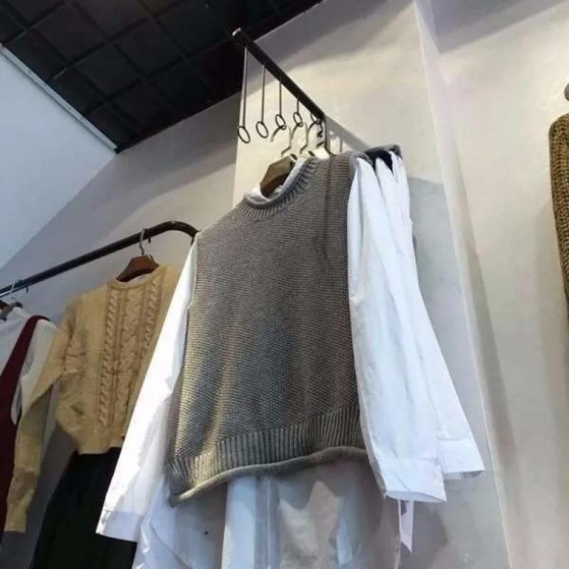 Metal Dress Hangers Stand Organizer Storage Wall Coat Racks Cheap Storage Clothes Hangers Modular Corner Shelf Furniture