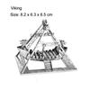 World Architecture Ii 3D Metal Puzzle Model Diy Laser Cut Jigsaw Model For Adult Kid Educational Toys Desktop Decoration