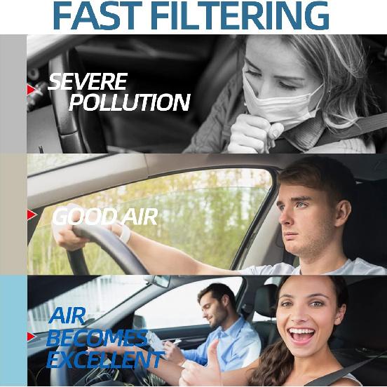 CF11966 Cabin Air Filter HEPA Air Conditioner with Activated Carbon Replacement Cabin Air Filter Accessories Compatible with Buick Chevrolet GMC