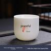 Jade Kung Fu Tea Set: Sheep Fat Dehua White Porcelain Small Tea Tasting Cups - Ideal Gift for Tea Lovers