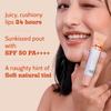 Chemist At Play Peach Tinted Lip Balm 10g with SPF 50 PA++++ for Dark, Dry, Chapped Lips, 24-Hour Moisturization