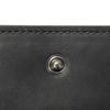 Used Guccissima 6-ring keychain (138093 7949) with double G embossing (9539) in black. Unisex. from Japan AUTHENTIC