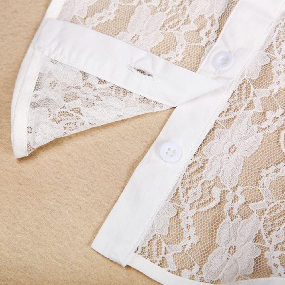 Detachable Fake Collar White Black Neckline New Fashion False Collar  Women Girls