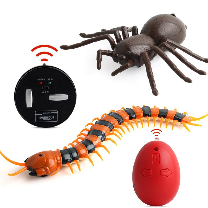 Electric Infrared Remote Control Toys New And Strange Insects Simulation Tricky People Reptiles A Variety Of Optional