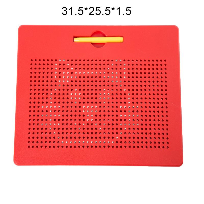 Magnetic Drawing Board Magnetized Board For Children  Magnet Ball Pad Magnetic Stylus Montessori Education Travel Activities Toy