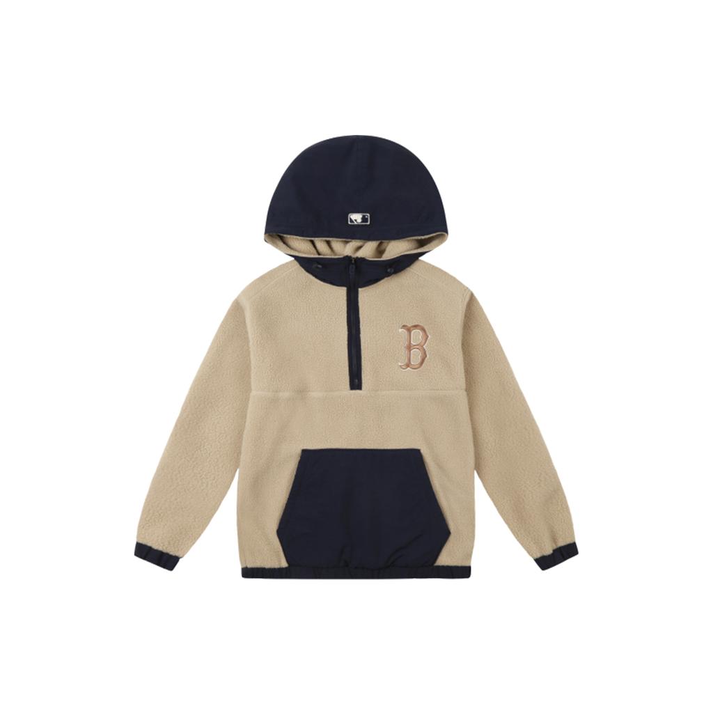 New MLB Velvet Jackets Unisex Ecru 31HDF2061-43B