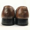 USED/Queen Classic Made In Japan Long Nose Straight Tip Business Shoes Brown Size 40 (25.0)