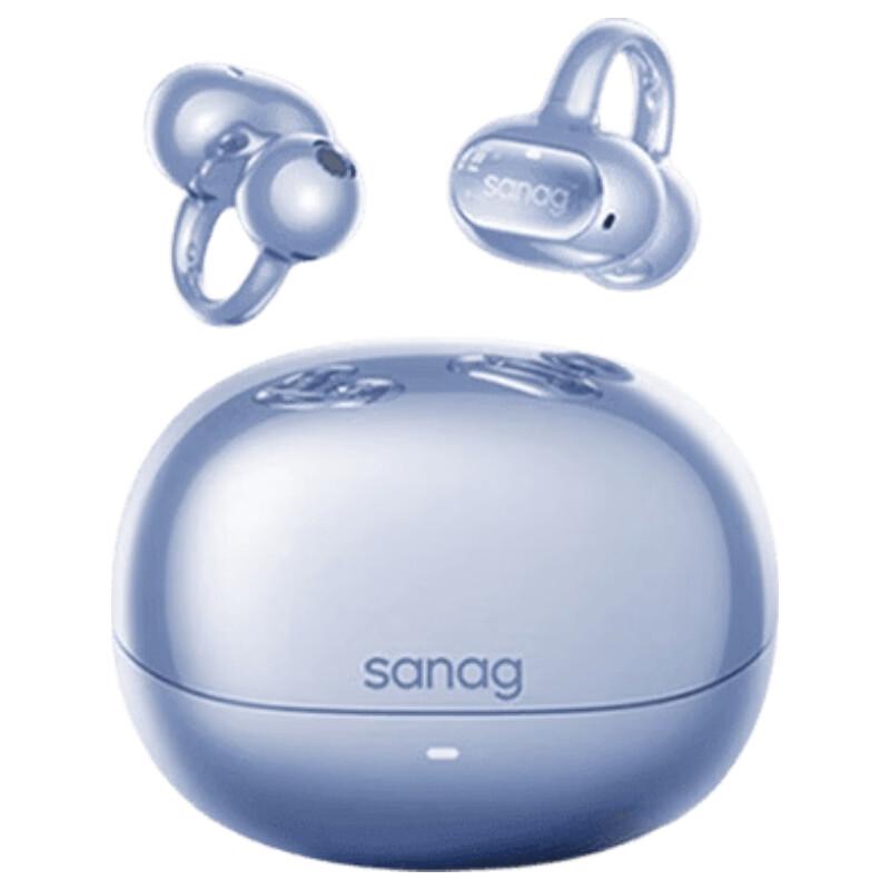 SANAG S8S Open-Ear Clip Bluetooth Earphones with AI Translation