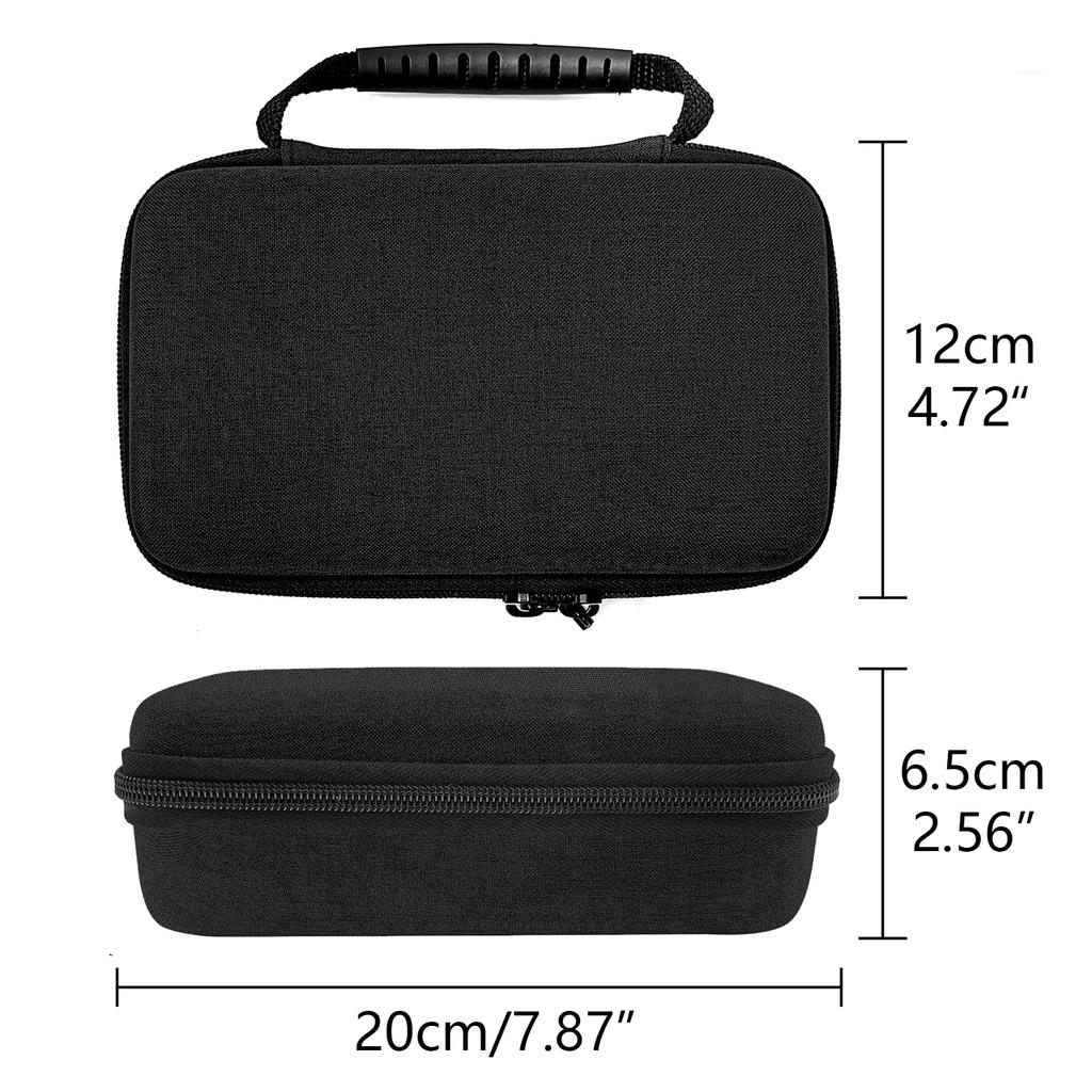 Musiin Sound Card Carrying Compatible with Focusrite Scarlett 2i2 3rd Generation 3rd Generation Audio Interface Velvet Interior Case, Cover, (Black)