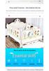 Baby Bed Rail Guard: Raised Anti-Fall Barrier for Cribs