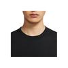 Nike SB Solid Loose Skateboarding Tee Men Tops Black DB9976-010