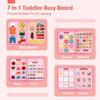 Baby Busy Board Early Educational Toys Toddlers Montessori Busy Book Activity Skills Learning Board Sensory Development Toys