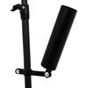 Portable Drumstick Storage Container Steel Support Structure Adjustable Height Efficient Stick Organization for Drum