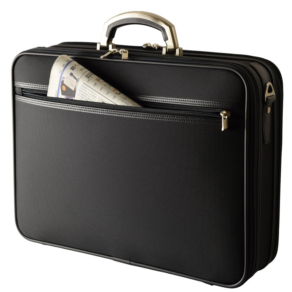 BAGGEX Soft Attache Case, A3 Size, Made in Japan, 46cm, 24-0284