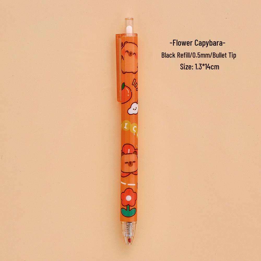 Capybara Kugelschreiber: Niedlicher Cartoon Signatur- & Schreibstift für Studenten