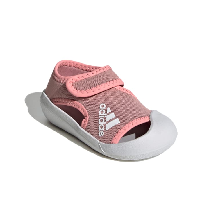 Adidas Comfortable Slip Resistant Cushioning Abrasion Resistant Low top Toddler Shoes Pink White Infant And Toddler FV8894
