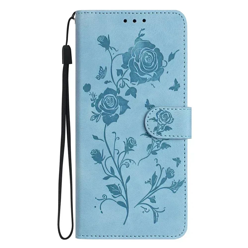 Leather Phone Case For Google Pixel 10A 9A 8A 7A 6A Google Pixel 10 9 8 7 6 Pro Butterfly Embossing Print Card Slot Wallet Cover