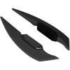 Akozon 1 Set of Motorcycle Side Winglet Aerodynamic Spoiler, Compatible with Universal Motorcycles and Electric Bikes (Black)