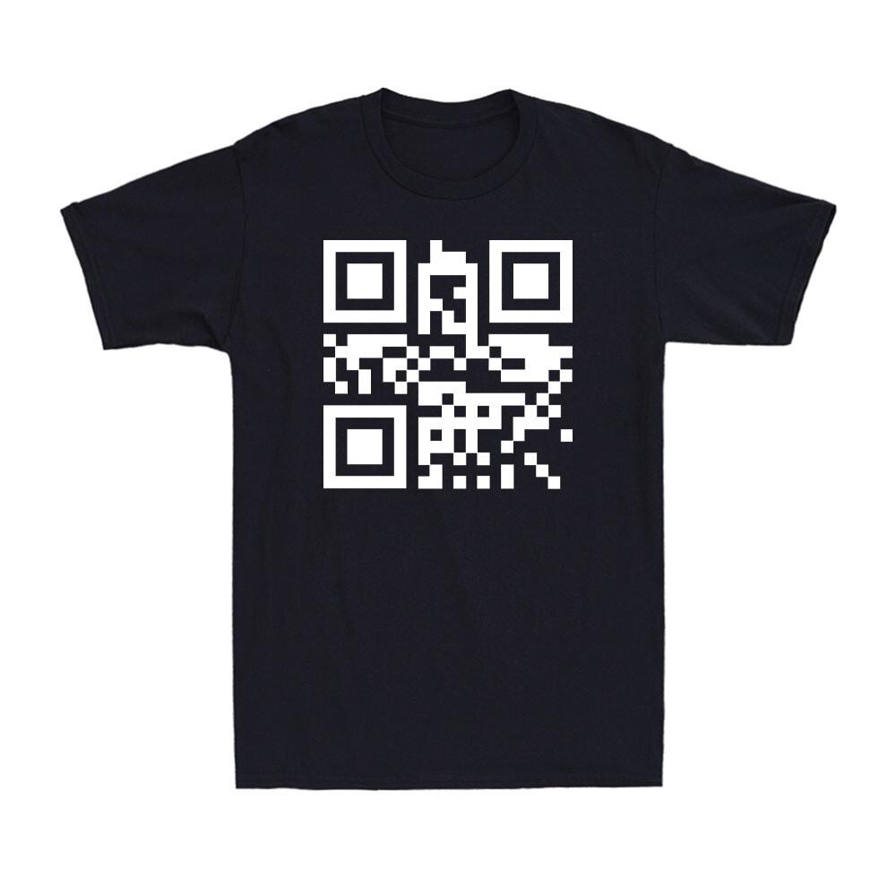Fuc k Off QR Code Funny QR Scan Code Quote Meme Rude Sarcastic Men s T-shirt S разноцветный