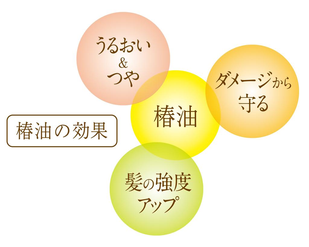 Oshima Tsubaki Hair Cream Smooth 160g those with less hair or thin (For hair)