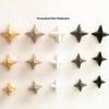 Square Star Rivets for DIY Custom Accessories: Clothing, Shoes, Hats, Bags