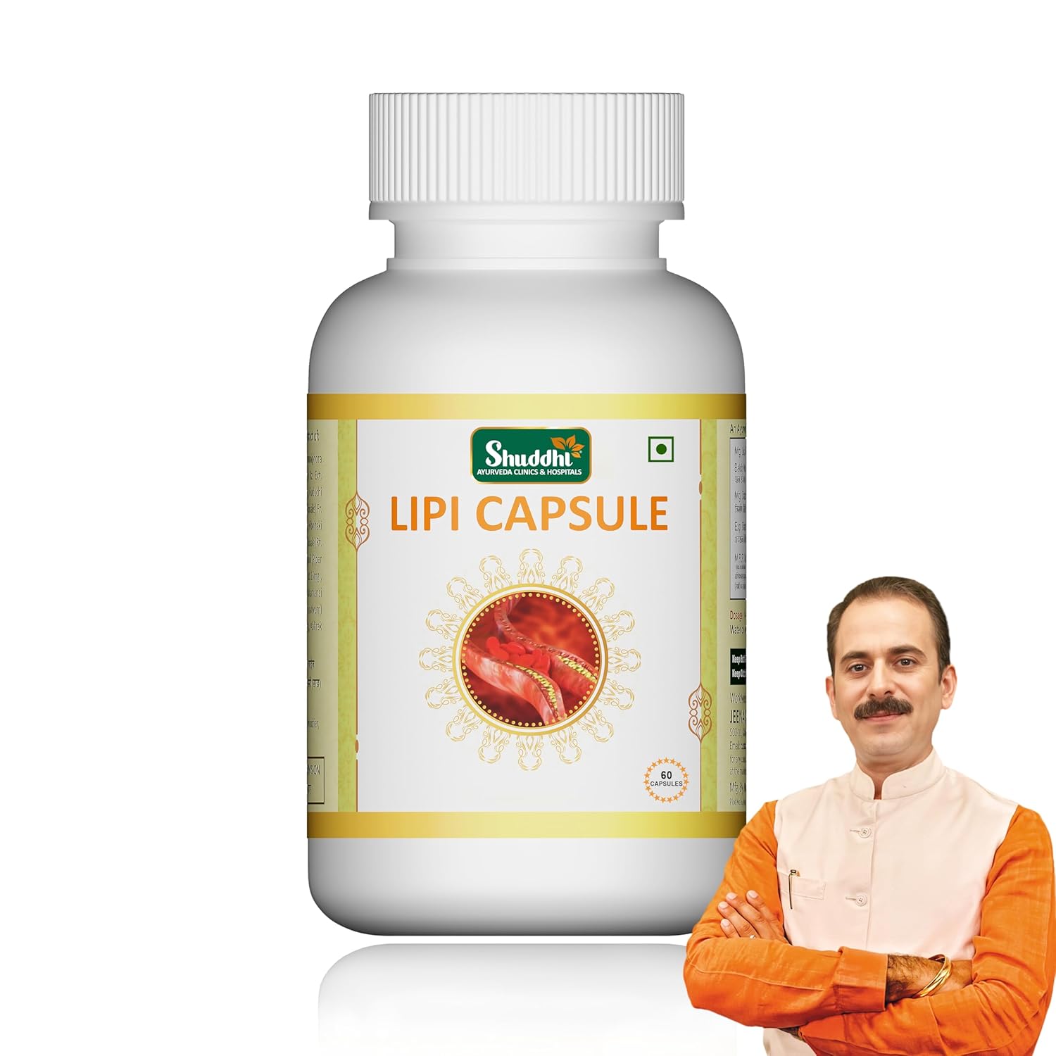 

Shuddhi Ayurvedic Wellness Capsules for Daily Vitality, Metabolic Balance & Heart Wellness Support 60 Capsules