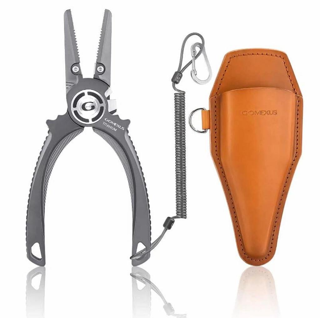 Gomexus TX75-TN Pliers Split Ring Titanium SET (4817)